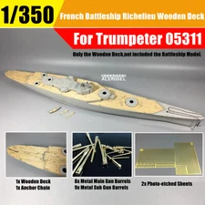 1/350 French Richelieu 1943 Battleship Super Detail-up Set for Trumpeter 05311