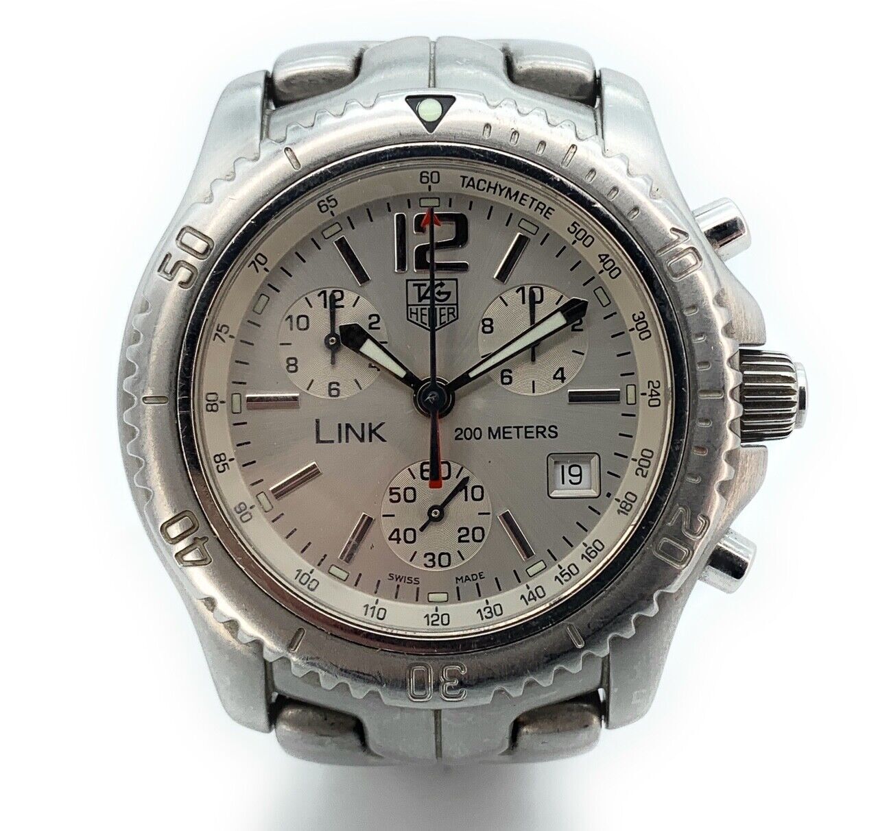 TAG Heuer Link Silver Men display picture 1