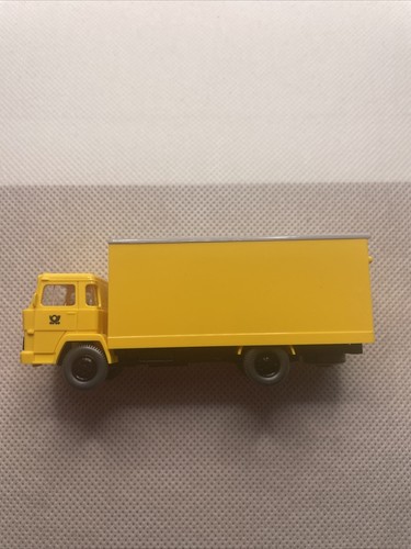 Wiking 550 Magirus Deutz 100 D 7 Koffer-Lkw Post H0 1:87  Spiegel Lenkrad