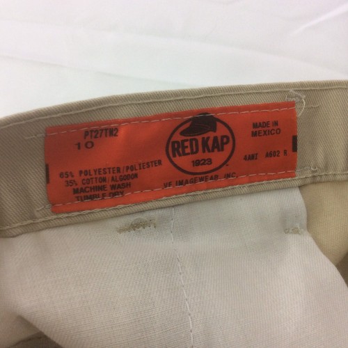 Red Kap® Womens Industrial Plain-Front Khaki Shorts Size 10 NEW Retail $35 - Bild 3 von 4