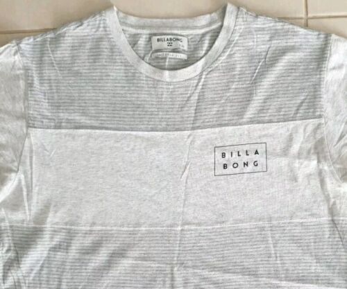 Billabong Mens Grey T-Shirt Size XL Tailored Fit Short Sleeve Beach Surfwear - Picture 2 of 10