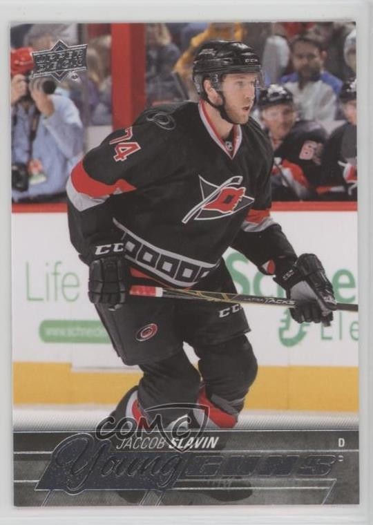 2015-16 Upper Deck Young Guns Jaccob Slavin #469 Rookie RC