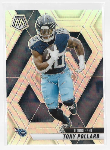 2025 Panini Mosaic Tony Pollard Silver Prizm Parallel Card 🏈Tennessee Titans🏈