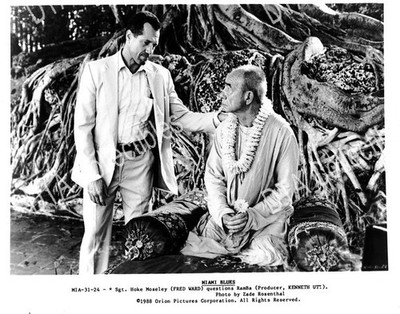 MIAMI BLUES-FRED WARD-KENNETH UTT-BW 8''x10'' MOVIE STILL FN