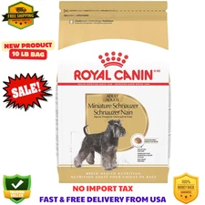 Royal Canin Breed Health Nutrition Miniature Schnauzer Adult Dry Dog Food- 10 lb