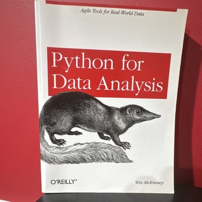 O'Reilly Python for Data Analysis PB Wes McKinney 2013 Agile Tools Series