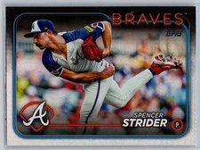 2024 Topps Series 1 - Spencer Strider #11 Rainbow Foil