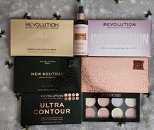 Lovely Collection Of Revolution Makeup Eyeshadow, Contour & Highlighter Palettes