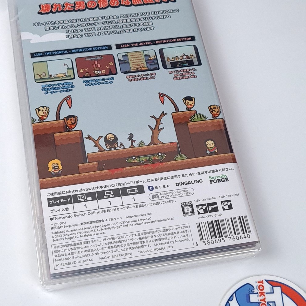 LISA: Definitive Edition (Painful+Joyful) Switch Japan New (Multi