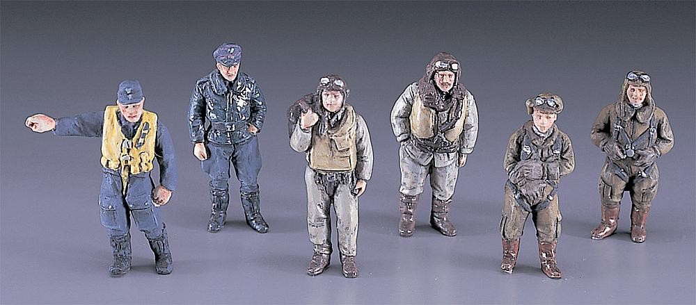 Hasegawa 36007 - 1/48 WWII Pilot Figures - New