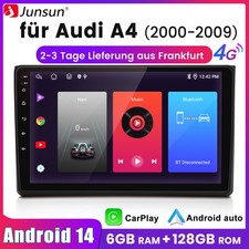Für Audi A4 8E 8H B6 B7 2000-09 6+128G Carplay Android 14 Autoradio GPS Navi DAB