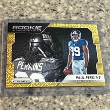 Paul Perkins 2016 Prizm Rookie Introductions RC Gold Mojo 1/10 FIRST On Print