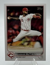 2022 Topps Vladimir Gutierrez #631 Cincinnati Reds ⚾️