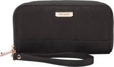 Cartera con bloqueo rfid con doble cierre para seguridad y uso diario mujer xx