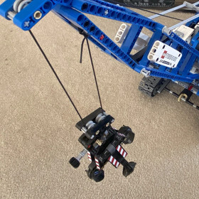 Lego Crawler Crane 42042 Technic 100% Complete Set 1401 Pieces Working no Box