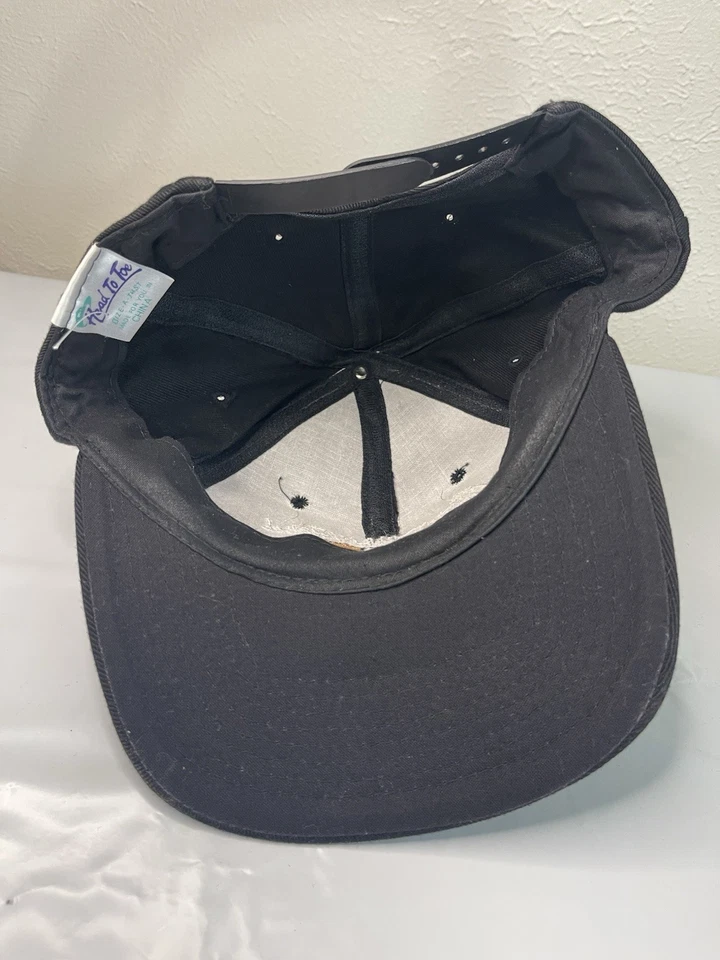 De colección Charlie Daniels Banda Calavera Violín Logo Sombrero Snapback Negro Country Rock Foto 4 de 4