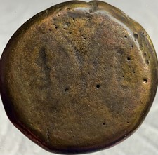 Large 169BC-158BC Roman Republic Coin Ancient 2 Face Head Of Janus Ship Prow