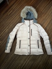 Milestone Daunenjacke Damen Rosa Größe Gr. 38 Neuwertig mit Kapuze