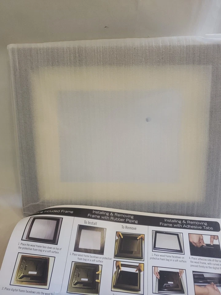 Digital Spectrum MF-801 8×10 Digital Picture Frame - Original Packaging - Image 3 of 4