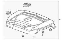 Genuine GM Engine Intake Manifold Cover 12647313