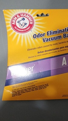 Arm & Hammer Odor Eliminating Vacuum Bags for Hoover A, Concept, Elite, Encore