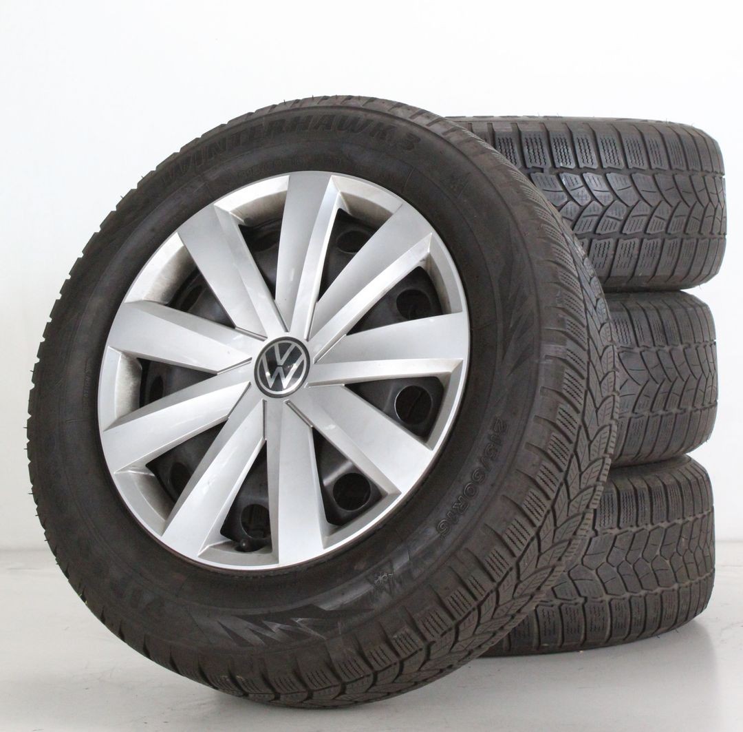 VW Passat 3G B8 Winter Wheels Rims 16 Inch Steel Rims Hubcaps 3Q0601027A