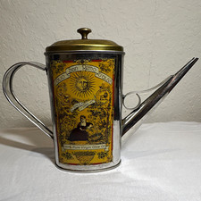 HiMARK Olio San Remo Decorative Oil/Vinegar Bottle 16 oz Metal w/ Lid, Handle
