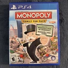 Monopoly Family Fun Pack (Sony PlayStation 4, 2014)  CIB Complete & Tested