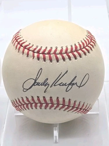 Sandy Koufax Signed Official MLB National League Baseball STEINER COA