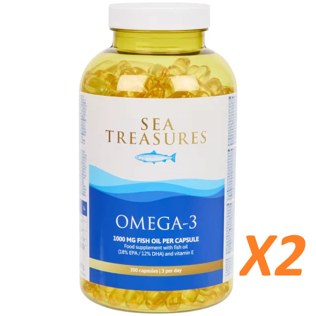 Gélules Oméga-3 1000mg anti-reflux | Réduisez la fatigue sans goût de poisson
