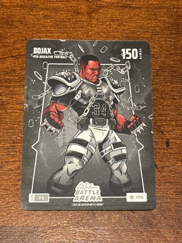 2026 Bo Jackson Battle Arena-Bojax P-9 PSA Magazine Exclusive SP Steel 150 Power