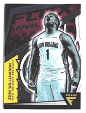 2020-21 Panini Flux #14 Zion Williamson Flux Appeal