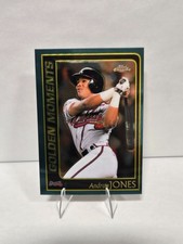 2001 Topps - Golden Moments Andruw Jones #660