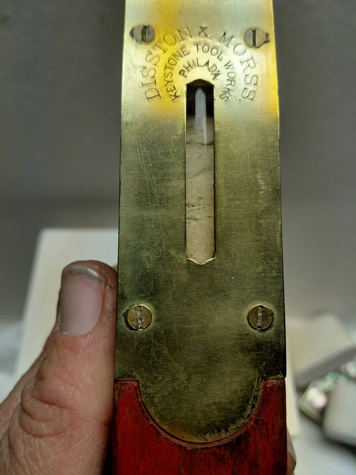 Vintage DISSTON & MORSS Keystone Toolworks 12 Level - Image 3 of 3