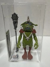 Vintage 1985 Star Wars Ewoks King Gorneesh  No Coo CAS 90 Graded Kenner    144