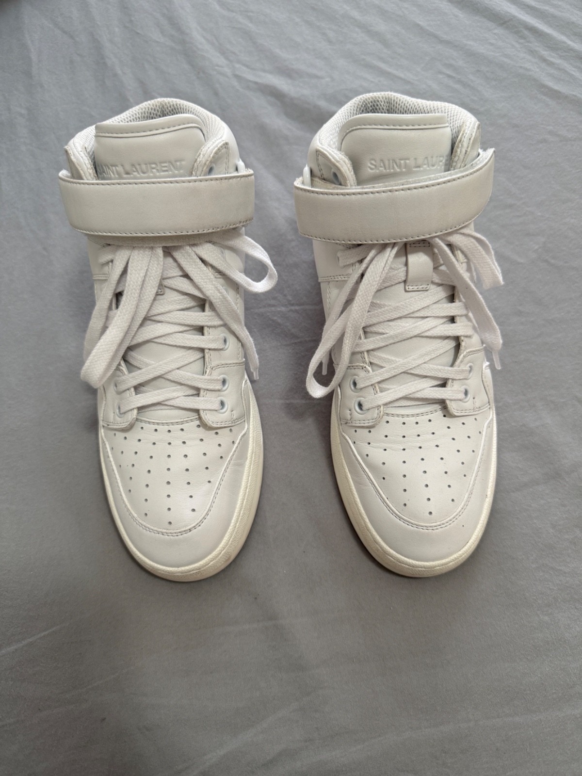 SAINT LAURENT [ Solo 1 usura!] Sneaker YSL uomo Lax Mid Top US 6