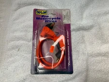 Harley (82-94) Orange Sumax /Taylor FXR Spark plugs Wires 8mm 12” w/90 boots NEW