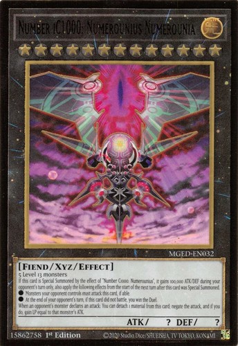 Number iC1000: Numerounius Numerounia MGED-EN032 card