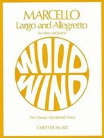 Largo And Allegretto | For Oboe And Piano | Benedetto Marcello | Englisch | Buch