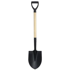 Shovel for Digging,Round Shovel, Garden Tool with D-Handle, 41 Inches in Over...