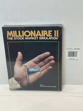 Millionaire II by Blue Chip Software for Apple II Simulator NIP Sealed