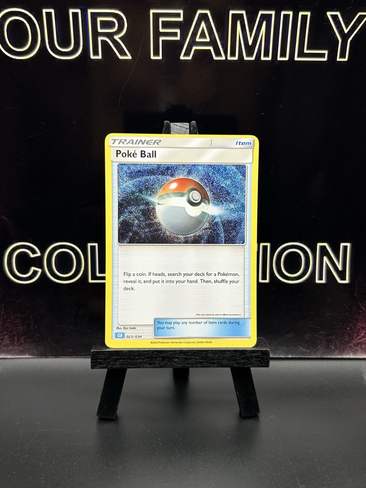 Poke Ball 023/034 CLV 2023 Pokemon Classic Collection Pokemon Card Holo - NM