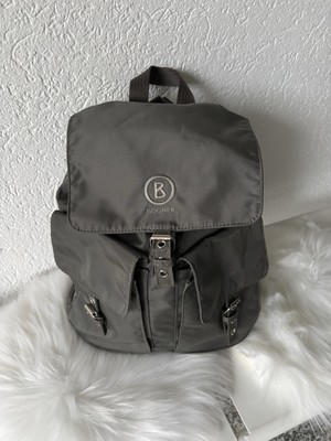 Bogner Verbier Rucksack Nylon Grau Backpack Beutel Tasche Wandern Leicht