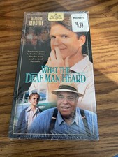 What the Deaf Man Heard (VHS, 1999) for sale online | eBay