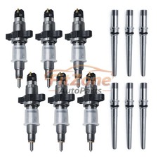 6x Fuel Injector 0445120255 Fits For 2003-2004 Dodge Ram2500 3500 Cummins 5.9l