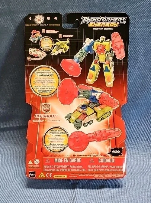 Transformers Energon Offshoot 2004 Sealed Powerlinx Battles MOC Figure NEW! - Image 2 of 2
