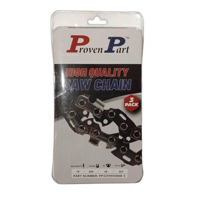 3-Pack of chainsaw Chain 325 Pitch 050 Gauge 68 DL Fits Stihl 23RM3 68