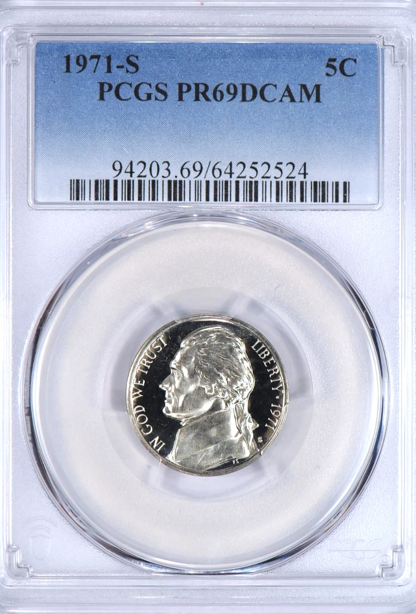 1971 S Jefferson Nickel Proof for sale | eBay