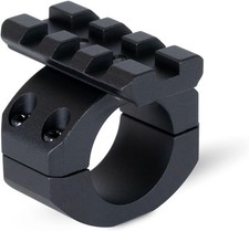 Piggyback Picatinny Ring Mount for Rifle Scopes 1 inch