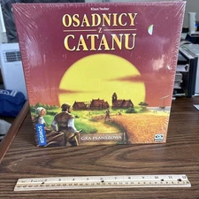 Settlers Of Catan Game Polish Version Osadnicy z Catanu towarzyska gra planszowa